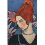 Femeia cu păr roșu - Amedeo Modigliani