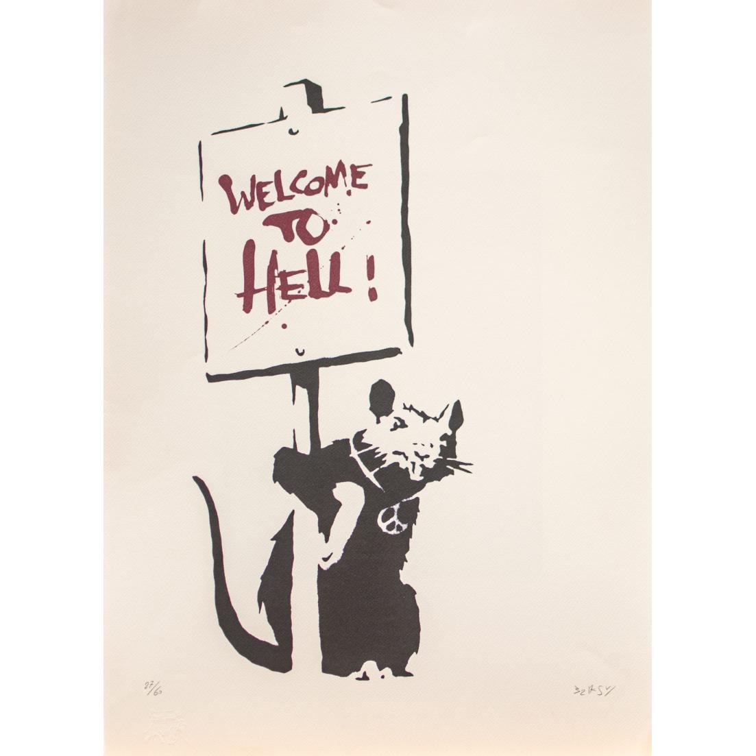 Welcome to hell - Banksy