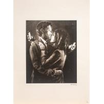 Mobile lovers - Banksy