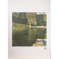 Schonbrunn landscape - Gustav Klimt