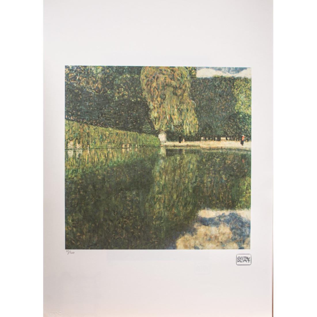 Schonbrunn landscape - Gustav Klimt