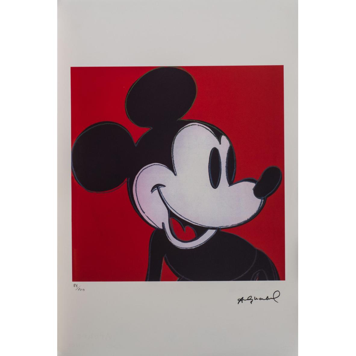 Mickey Mouse - Andy Warhol