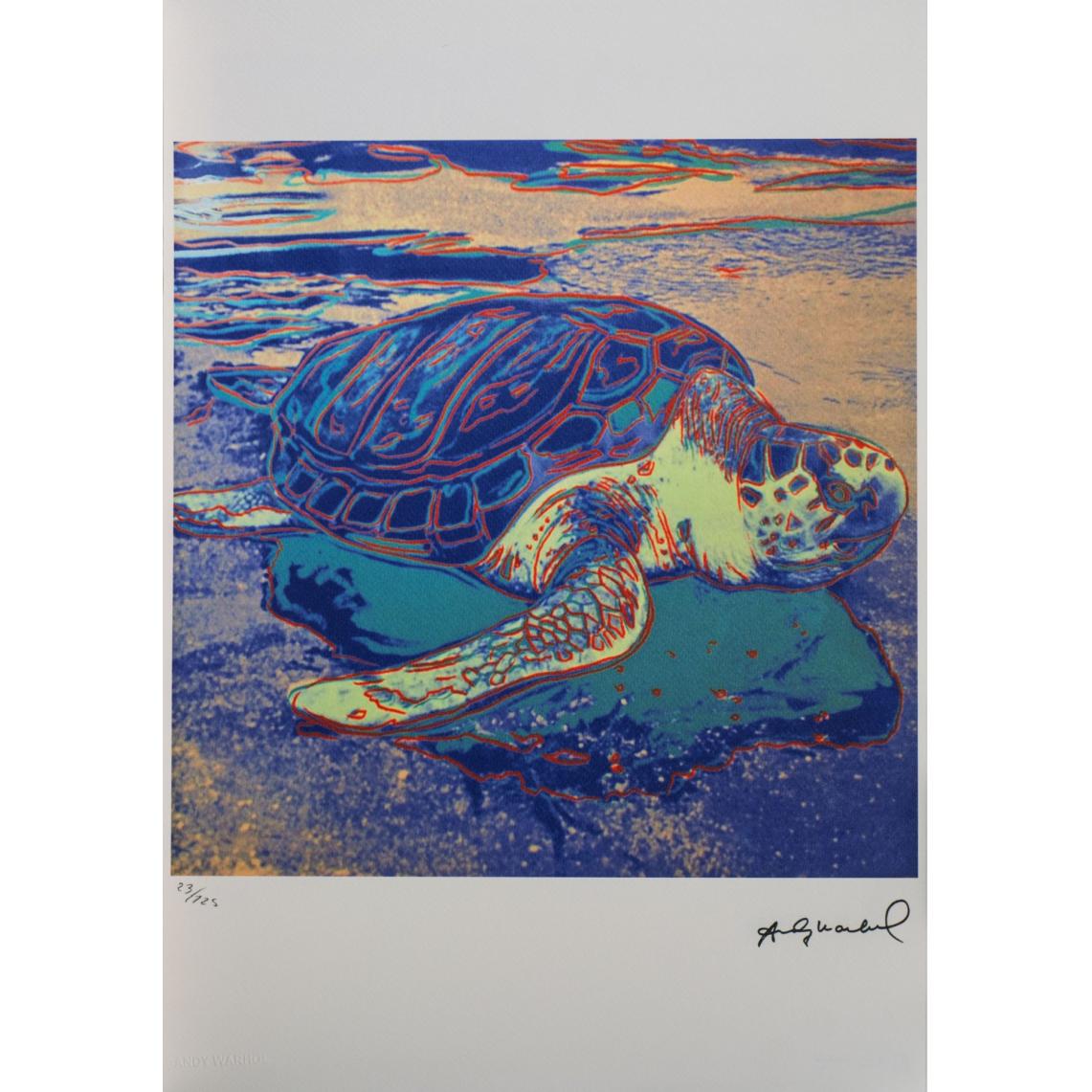 Turtle - Andy Warhol