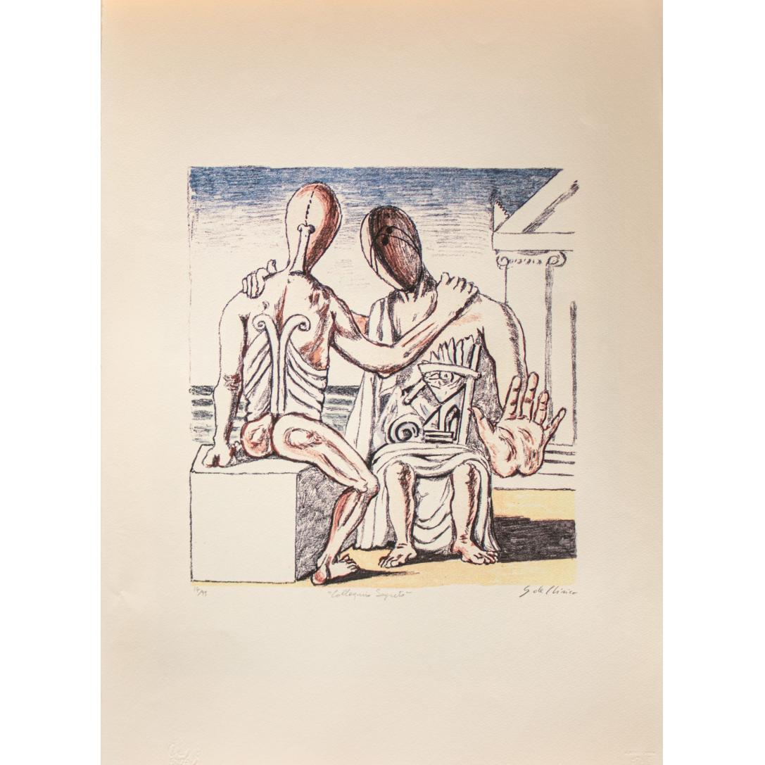 Conversație secretă - Giorgio Chirico