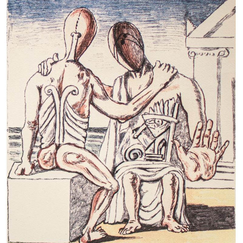 Conversație secretă - Giorgio Chirico
