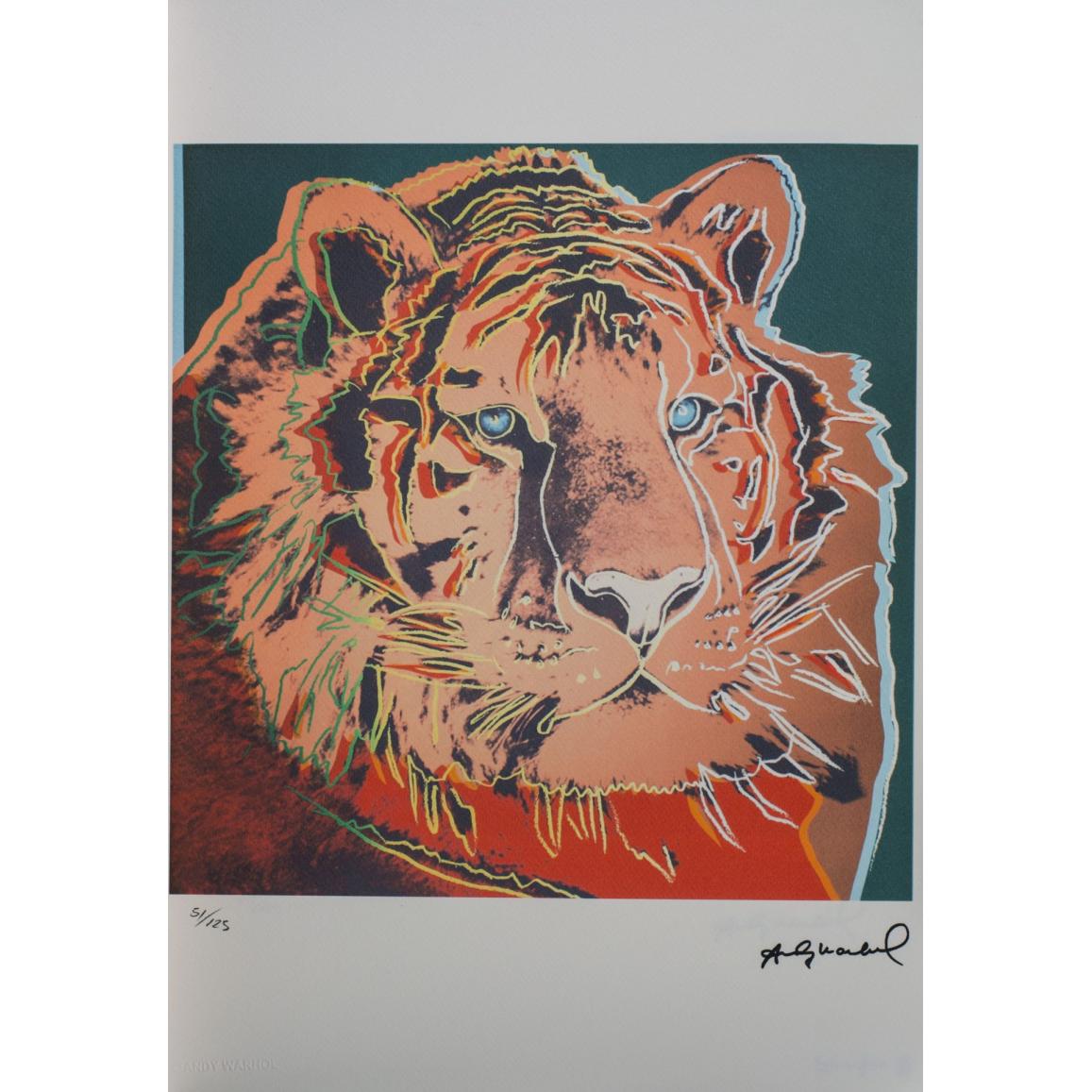 Siberian Tiger - Andy Warhol