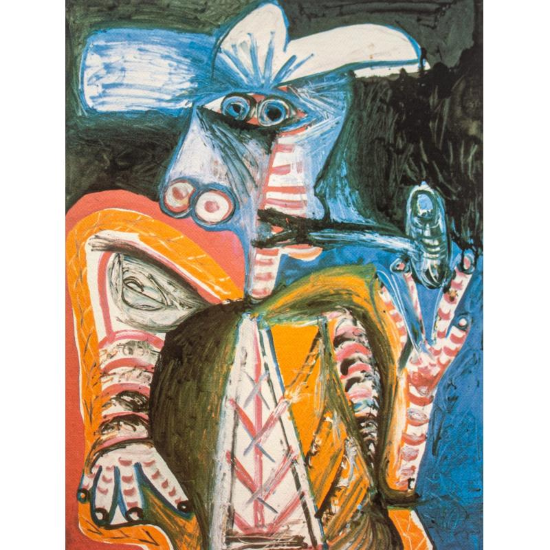 Portret cu pipă - Pablo Picasso