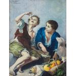 Copii mâncând plăcinte - Nicolae Furduescu