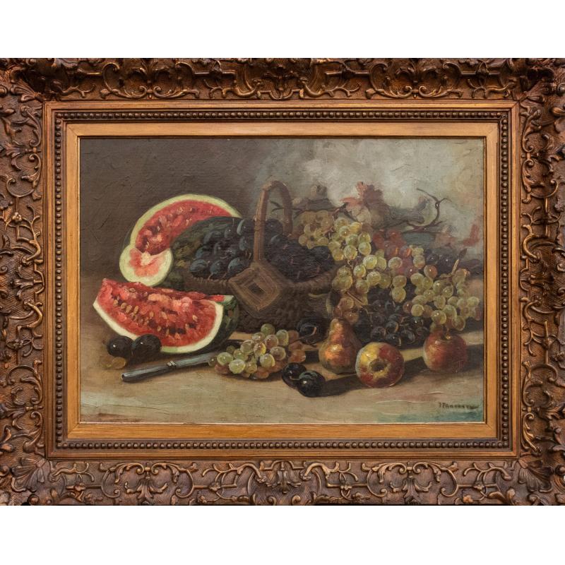 Natură statică cu fructe - Elena Muller Stăncescu