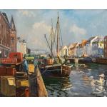 Canal în Copenhaga - Thorvald Nygaard Nyhav
