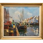 Canal în Copenhaga - Thorvald Nygaard Nyhav