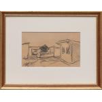 Peisaj cu case studiu - Henri Catargi