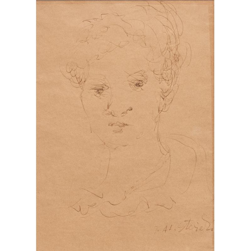 Portret femeie - Jean Alexandru Steriadi