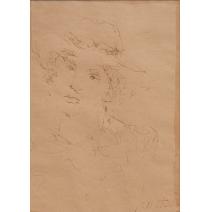 Portret femeie cu pălărie - Jean Alexandru Steriadi