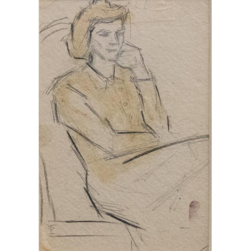 Femeie în fotoliu - Theodor Pallady