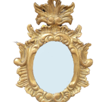 Oglindă din lemn Rococo secol XVIII-XIX