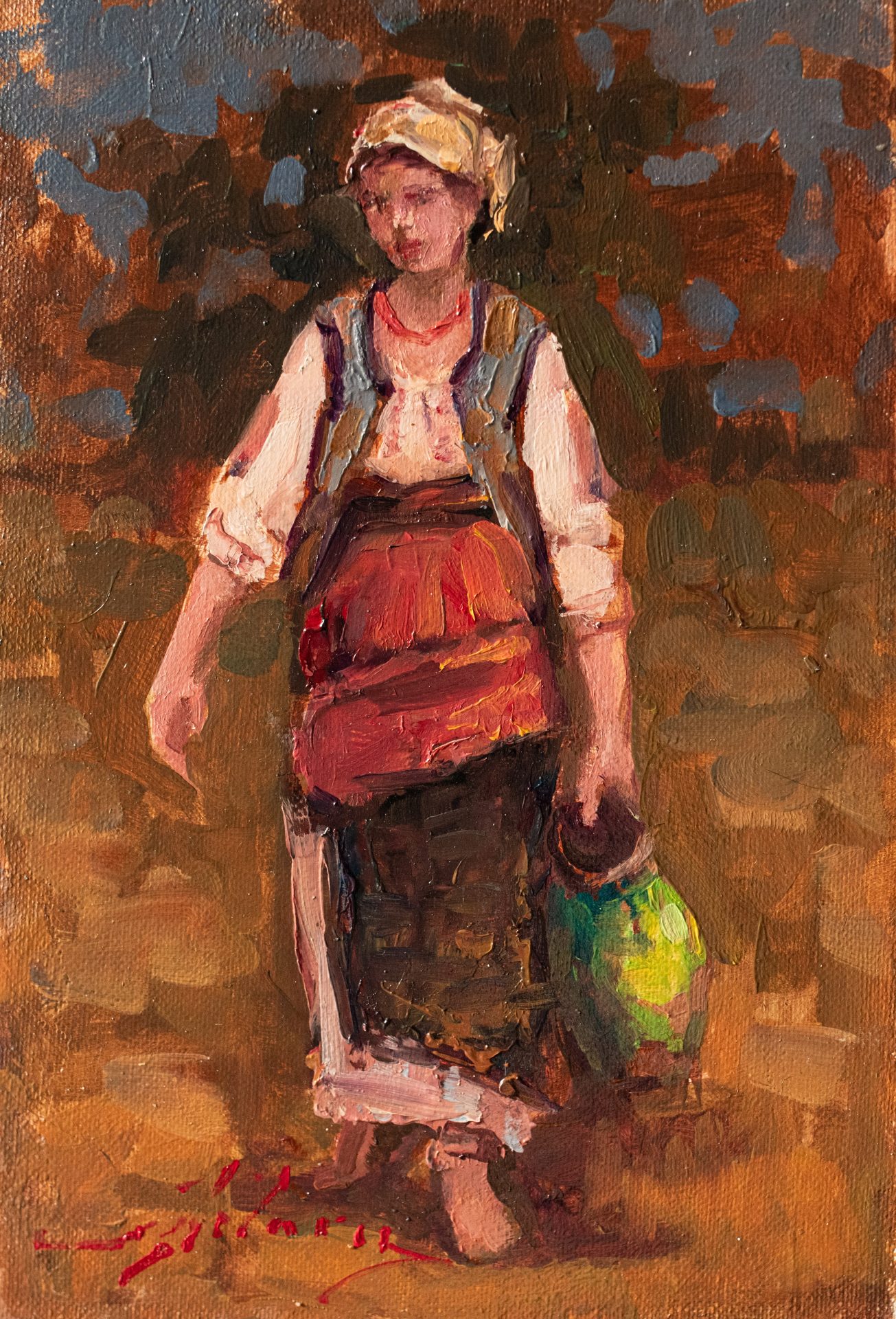 Țărăncuță cu ulcior - Tiberiu Chelaru Țărăncuță cu ulcior - Tiberiu Chelaru