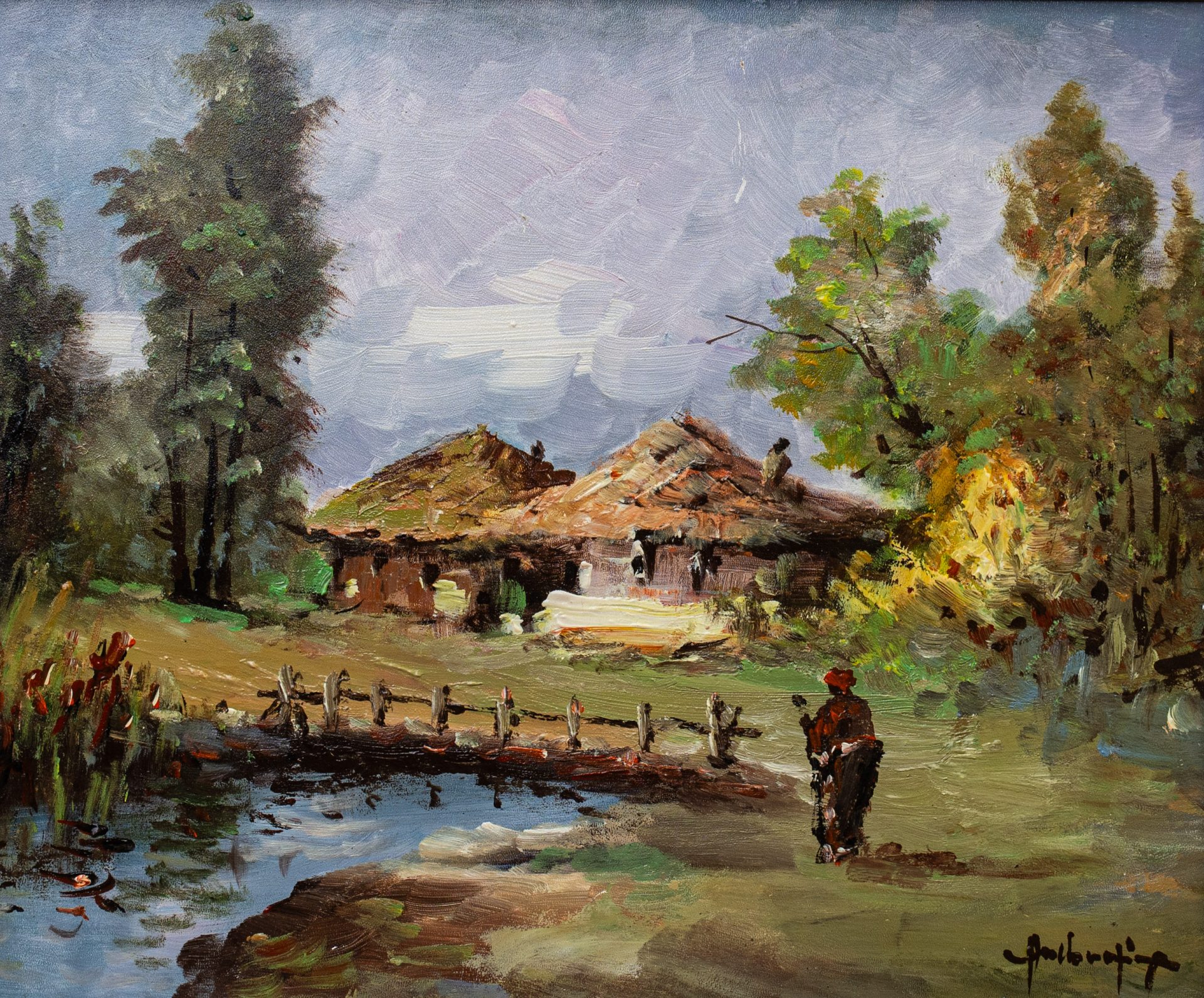 Peisaj - Nicolae Ambrozie Peisaj - Nicolae Ambrozie