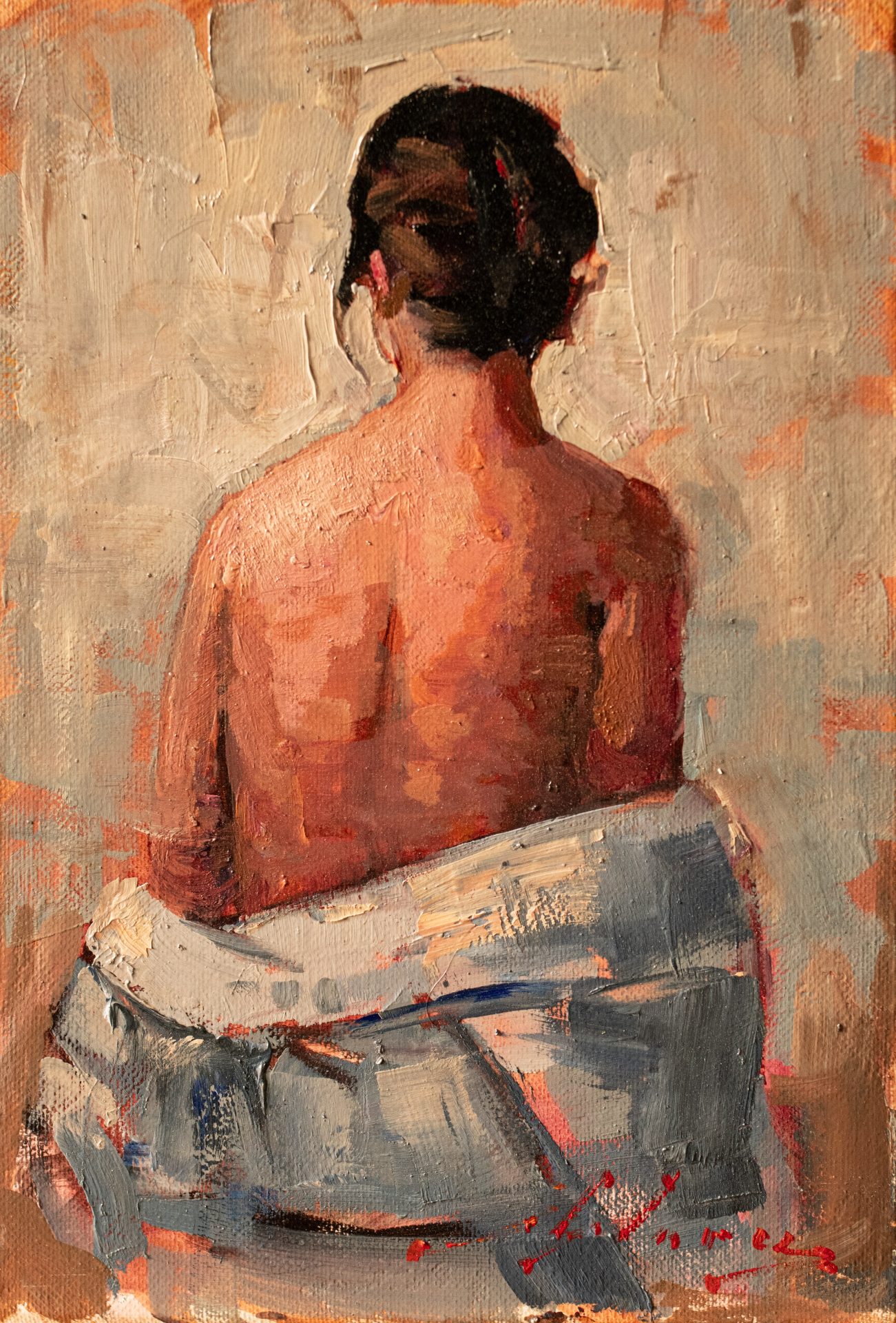 Nud cu spatele I - Tiberiu Chelaru Nud cu spatele I - Tiberiu Chelaru