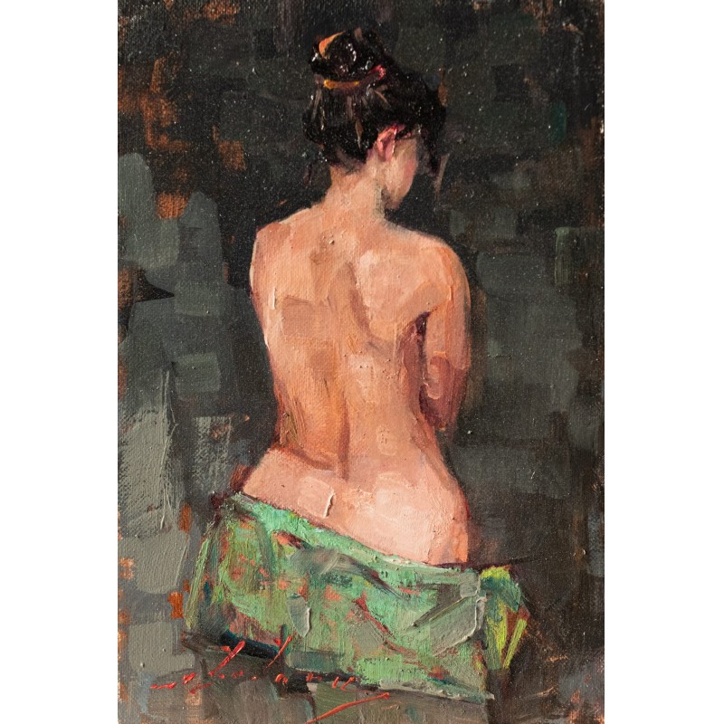 Nud cu spatele II - Tiberiu Chelaru