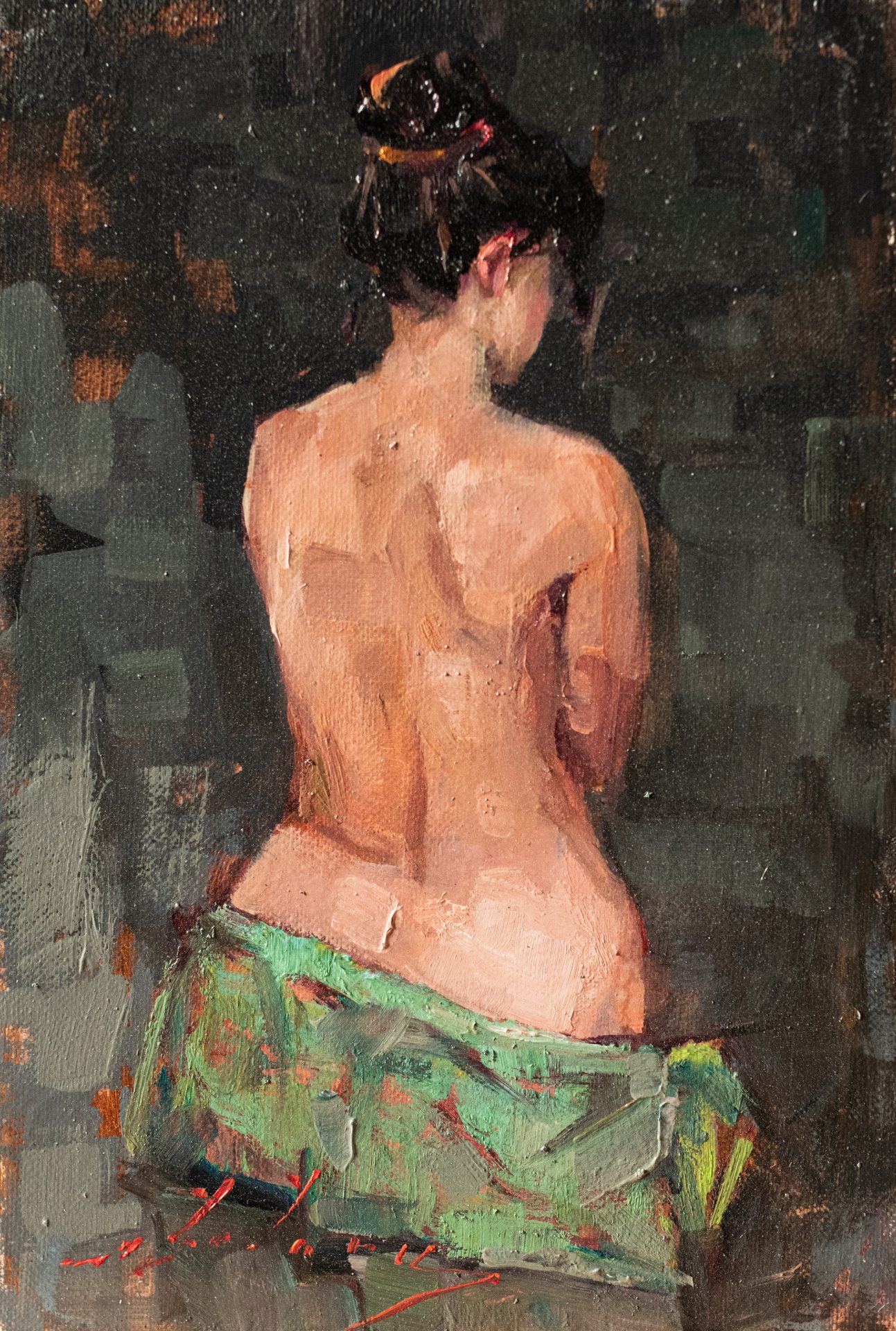 Nud cu spatele II - Tiberiu Chelaru Nud cu spatele II - Tiberiu Chelaru