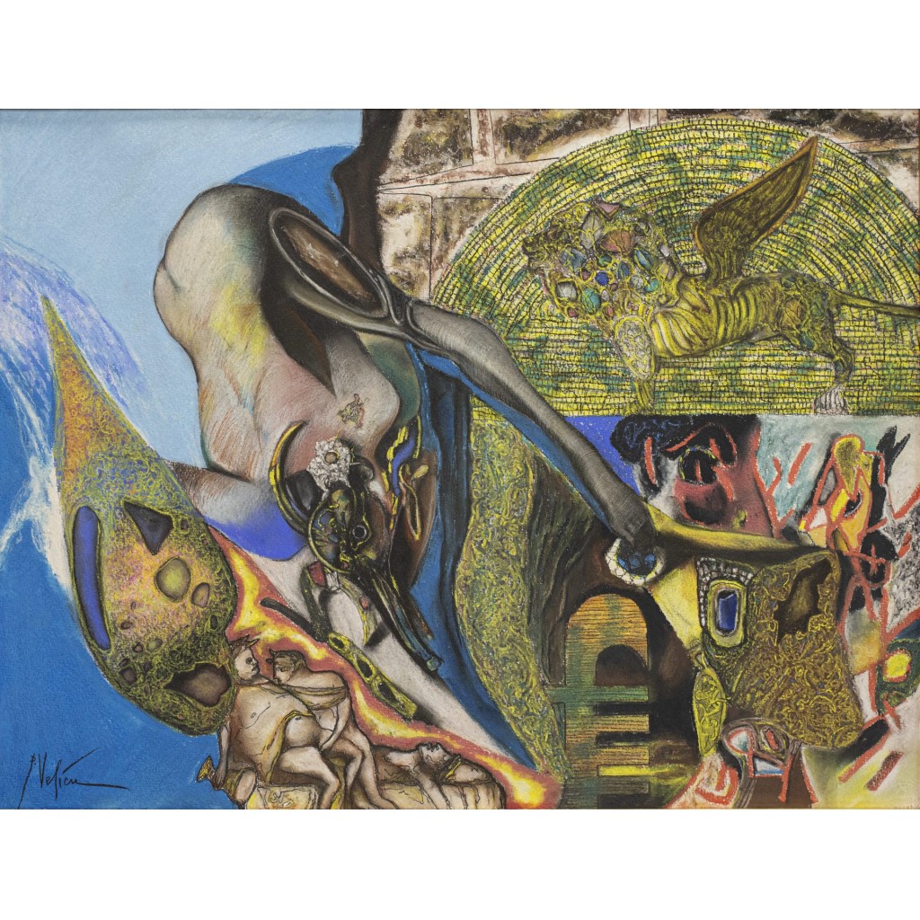 Compoziție suprarealistă - Petre Velicu