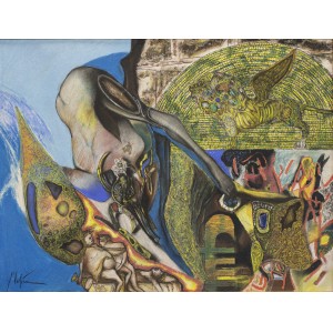 Compoziție suprarealistă - Petre Velicu