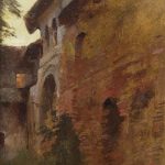 Interior de mănăstire - Aurel Băeșu