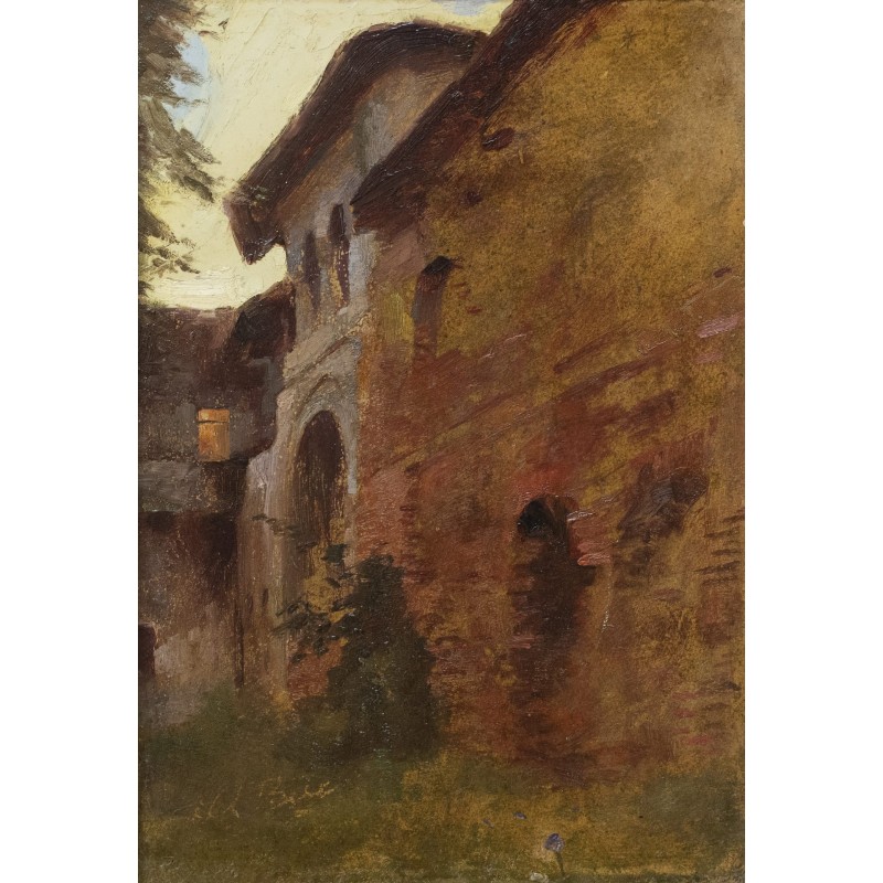 Interior de mănăstire - Aurel Băeșu