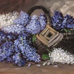 Coș cu liliac - Hope Dezideriu