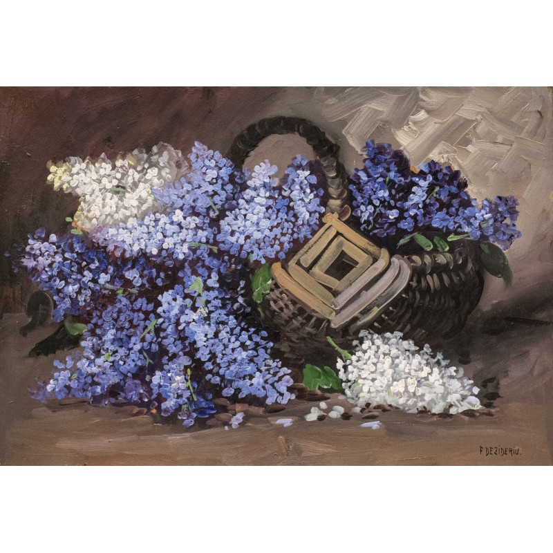 Coș cu liliac - Hope Dezideriu