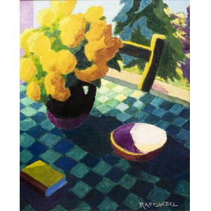 La bouquet jaune - Raoul Lebel