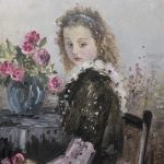 Fetița cu bujori - Aurel Naray